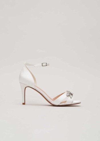 Phase Eight Embellished Flats White Australia | LX4537210